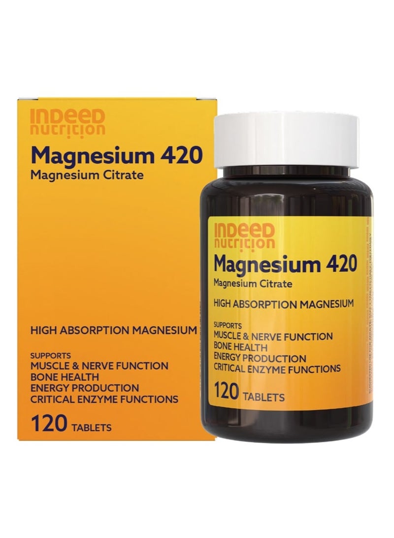 Indeed سترات المغنيسيوم 420 ملغ - Image 1