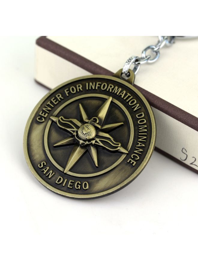 NIBEMINENT Royal Enfield Compass Keychain - Image 2