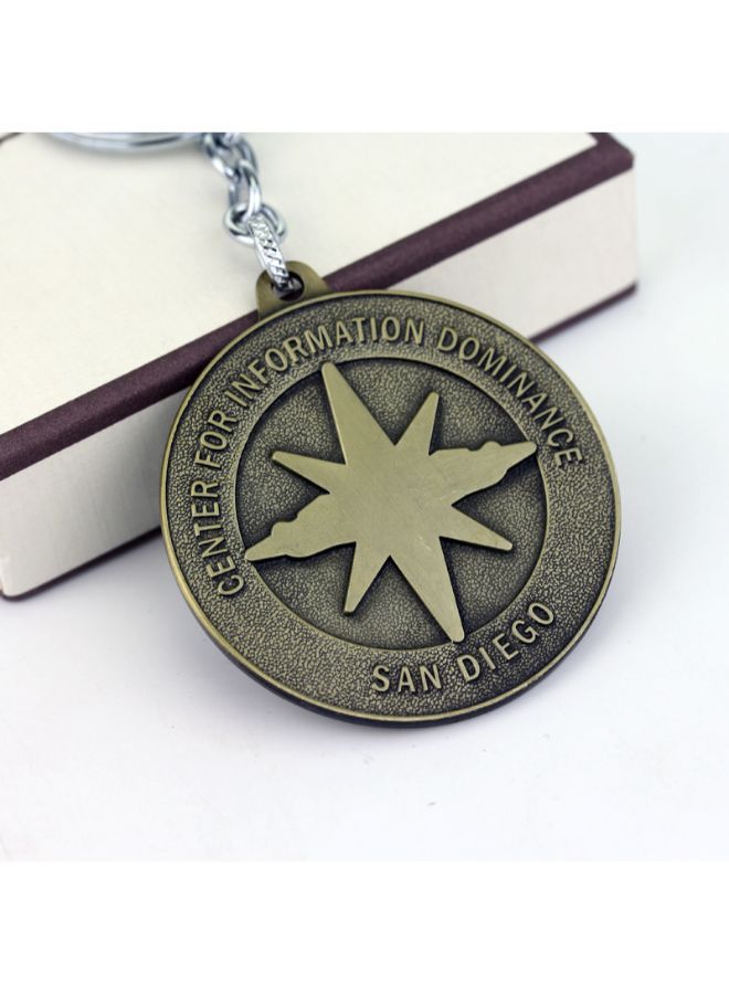 NIBEMINENT Royal Enfield Compass Keychain - Image 3