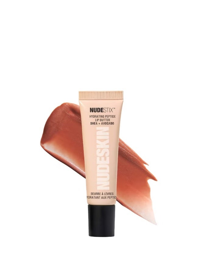 NUDESTIX Hydrating Peptide Lip Butter - Dolce Nude - Image 1