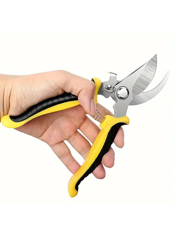 Stainless Steel Garden Shears Set Of 3 Blades For Precise Trimming And Pruning - Image 4
