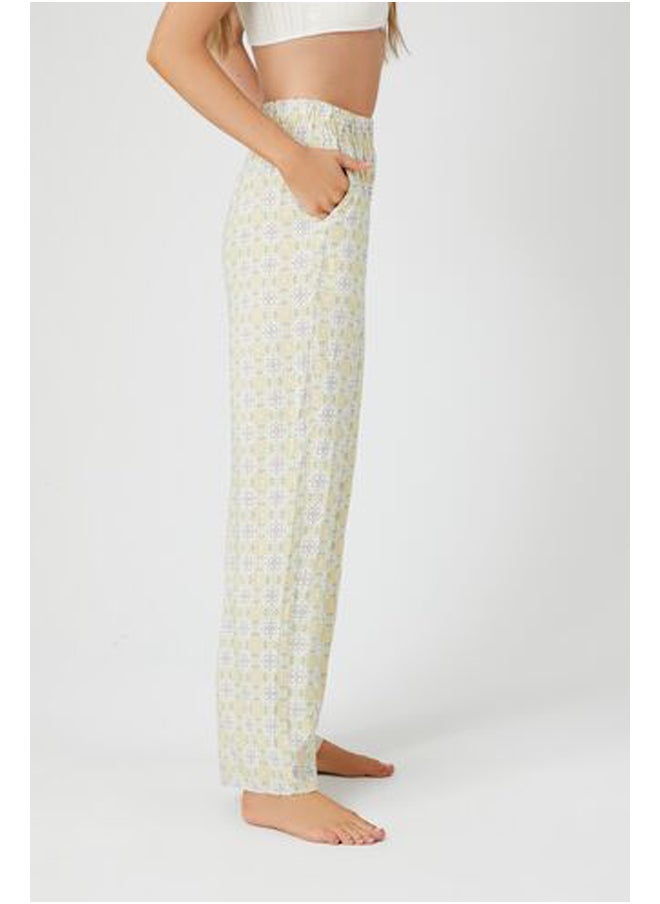 FOREVER 21 - Geo Print Pajama Pants - Image 1