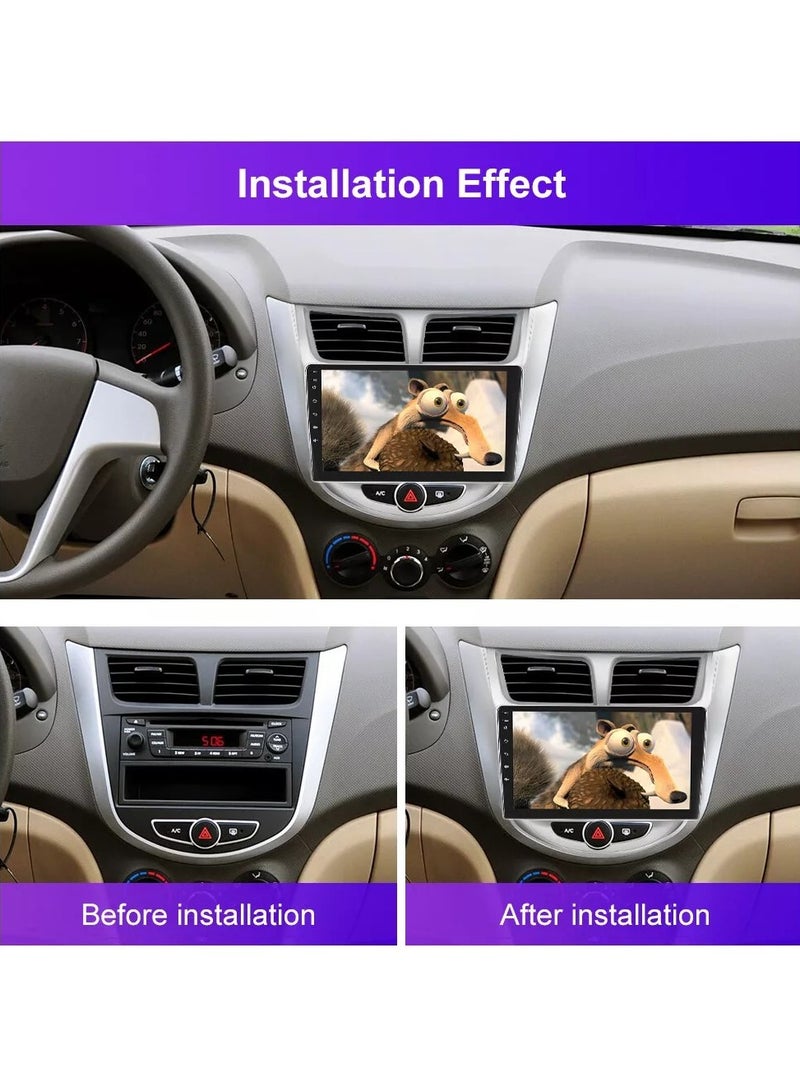 Generic Advanced Android Radio for  Hyundai Accent 2011-2017  – 2Year Warranty  2GB RAM, 32GB Storage, Apple CarPlay & Android Auto, Free Night Vision Camera & Navigation  - Image 2