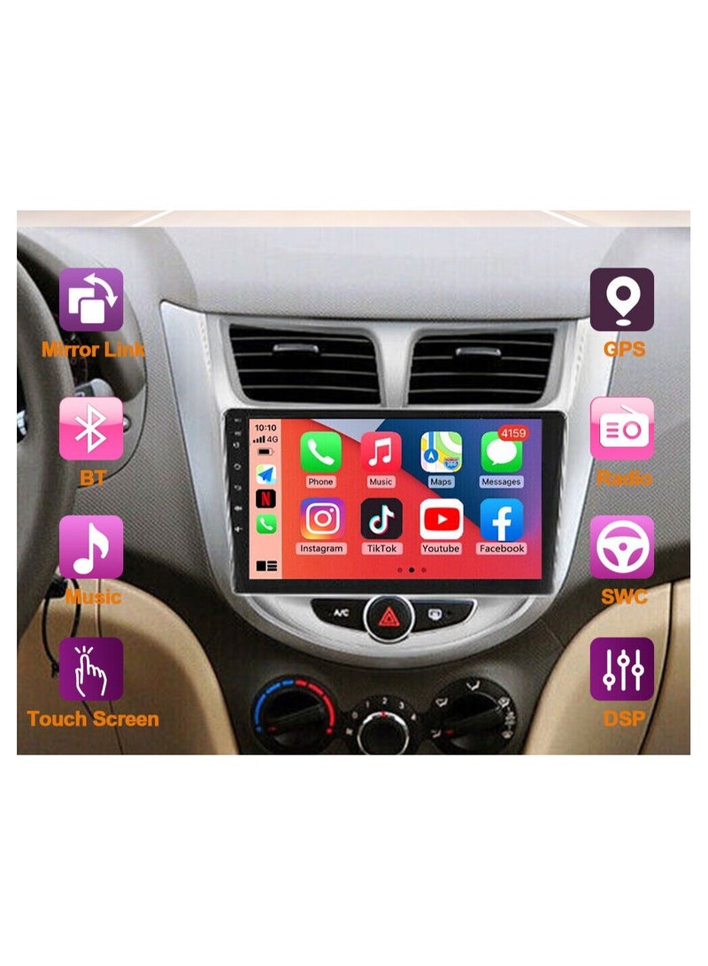 Generic Advanced Android Radio for  Hyundai Accent 2011-2017  – 2Year Warranty  2GB RAM, 32GB Storage, Apple CarPlay & Android Auto, Free Night Vision Camera & Navigation  - Image 3