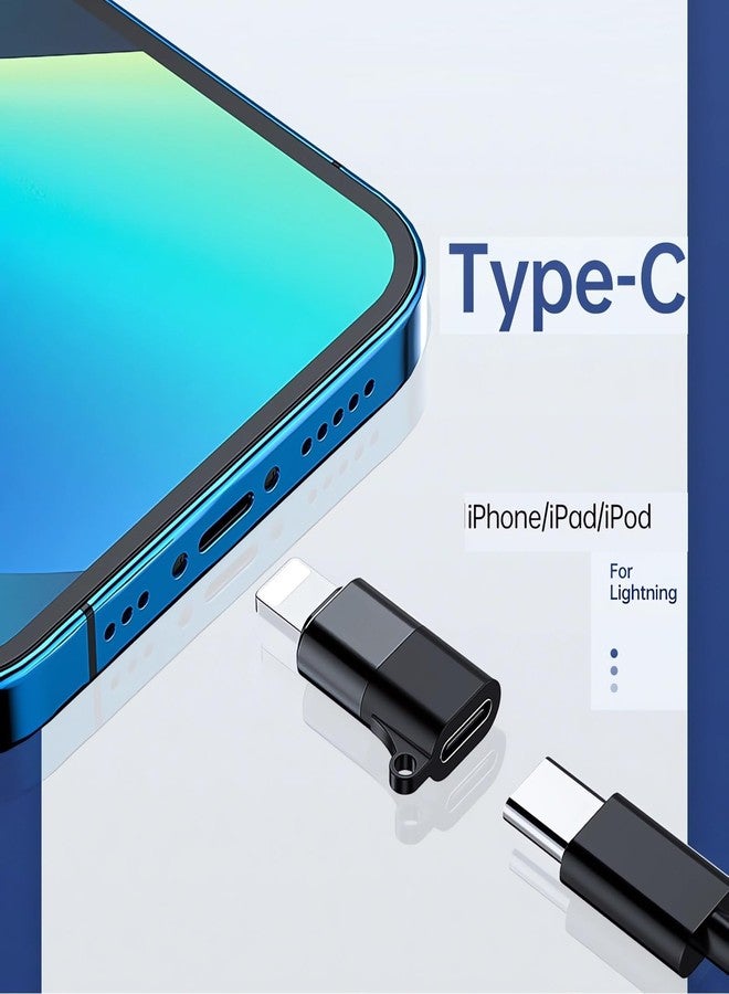 DesofIcon Lightning Male to USB C Female Headphones Adapter,2Pack [Apple MFi Certified] USB Type C Aux Audio Adapter Connector Dongle for iPhone 14/13/12/11/8/7/Plus/Pro Max/6/5 iPad Sound Recordi No Calling - Image 4
