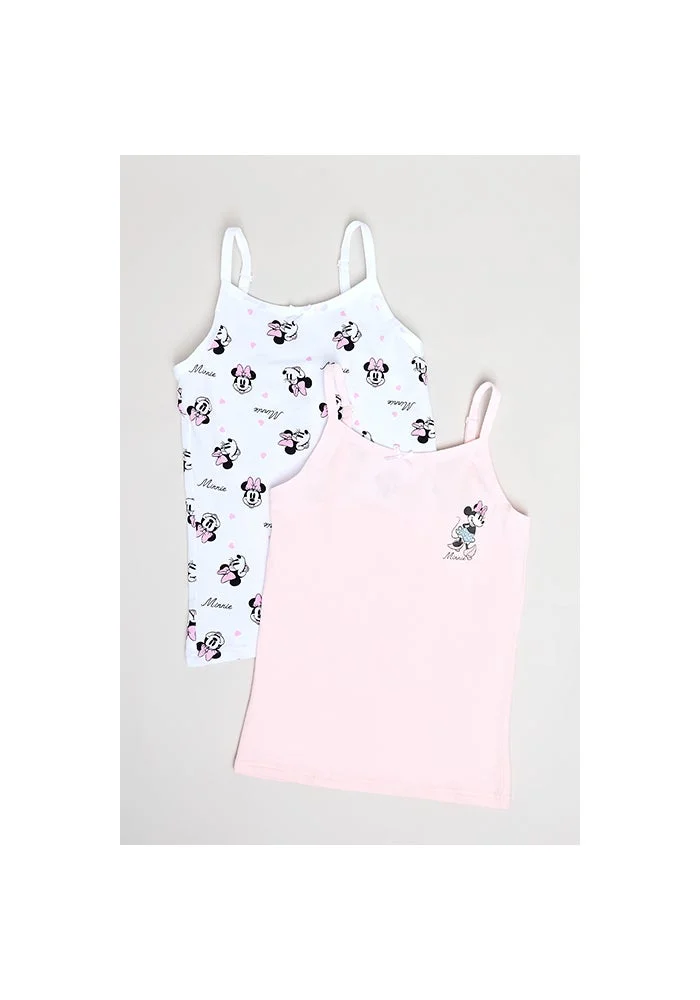 أر أند بي 2 Pack Minnie Mouse Print Camisoles