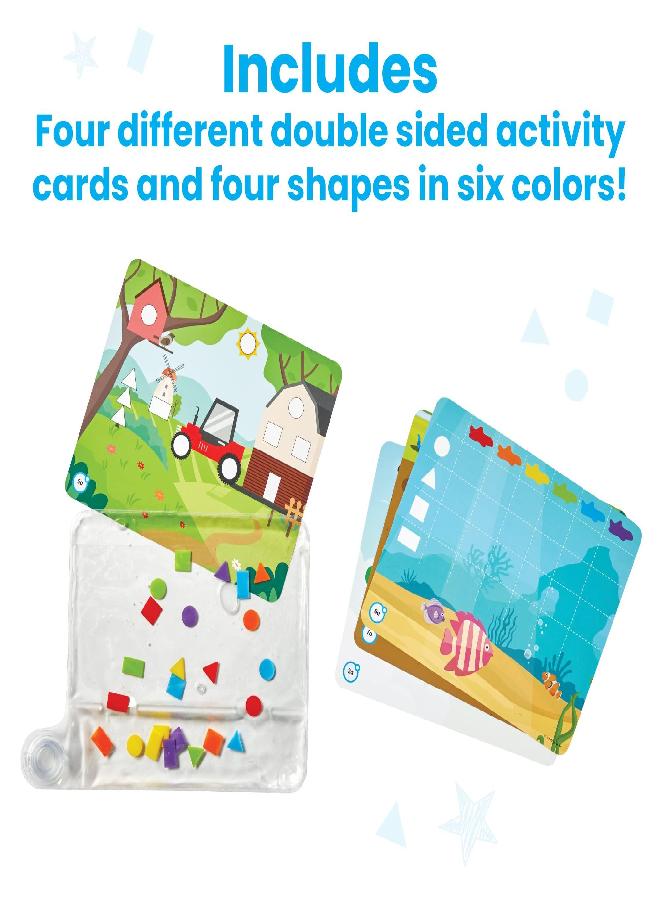 hand2mind hand2mind Colors and Shapes Sensory Pad, Shape Sorter Toys, Fine Motor Skills Toys, Visual Sensory Toys, Calming Toys for Kids, Sensory Play, Occupational Therapy Toys, Calm Down Corner Supplies - Image 3