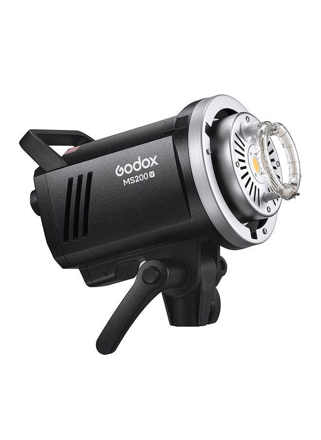Godox - Godox MS200-V Upgraded Studio Flash Light 200Ws Strobe Light GN53 0.1-1.8S Recycle Time - Image 1