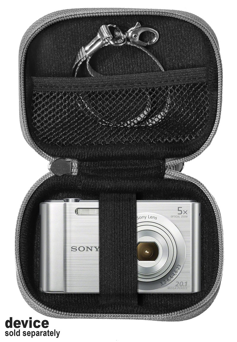 WGear Digital Camera Case for CAMKORY, Fulealfly, Lecran, Sony W800/S, DSCW830; Canon PowerShot ELPH360 HS/ 360/350 HS/350/310/190/180; Kodak PIXPRO Friendly Zoom FZ43, FZ53-BL; Nikon COOLPIX L32 - Image 3
