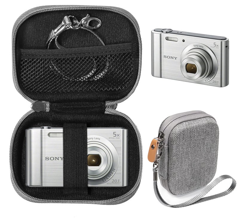 WGear Digital Camera Case for CAMKORY, Fulealfly, Lecran, Sony W800/S, DSCW830; Canon PowerShot ELPH360 HS/ 360/350 HS/350/310/190/180; Kodak PIXPRO Friendly Zoom FZ43, FZ53-BL; Nikon COOLPIX L32 - Image 1