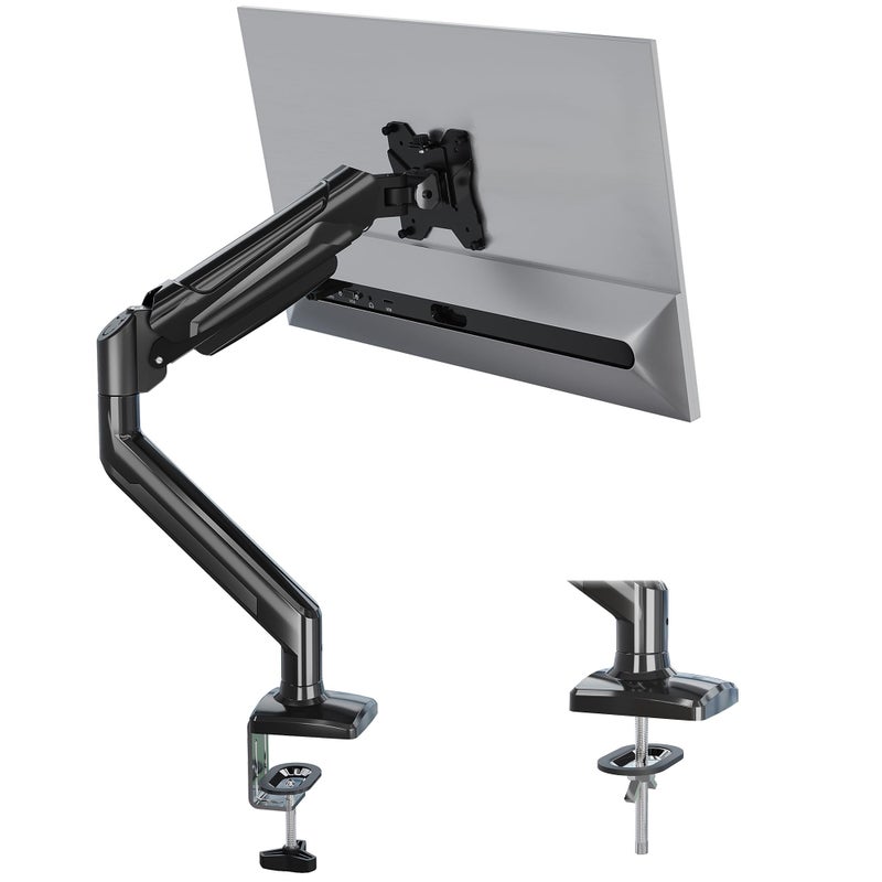 BONTEC Monitor Mount for 13 to 32 Inch LED LCD Screens, Single Arm Stand - Image 1