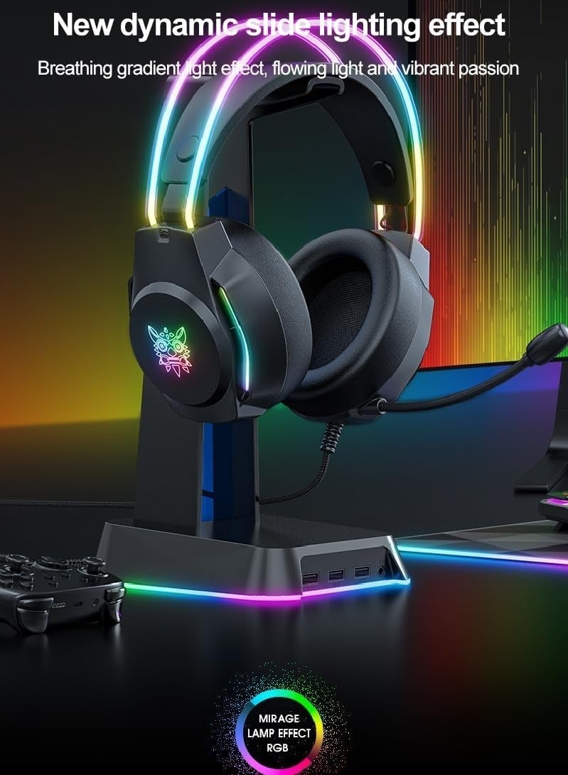 general X26 Wired PC Gaming Headphone with Mic and LED Light - Image 3