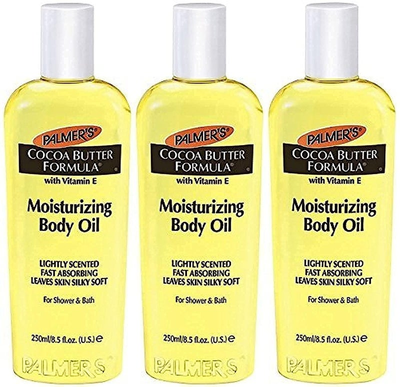PALMER'S Palmers Cocoa Butter Formula Moisturizing Body Oil with Vitamin E  85 fl oz Pack of 3 