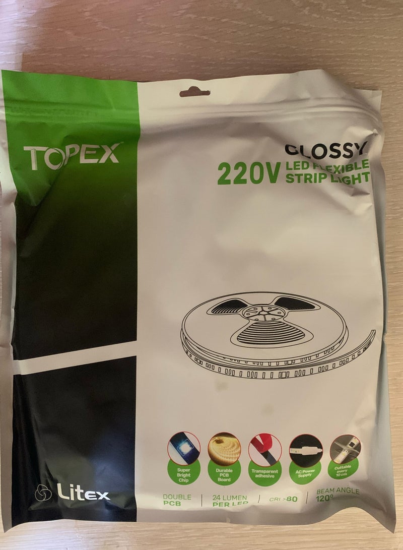 TOPEX Rgb led 10meter multicolor led strip light 9 watt - Image 1