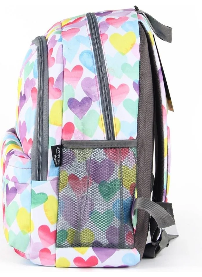 Cambridge Polo Club Heart Triple Primary School Bag Set