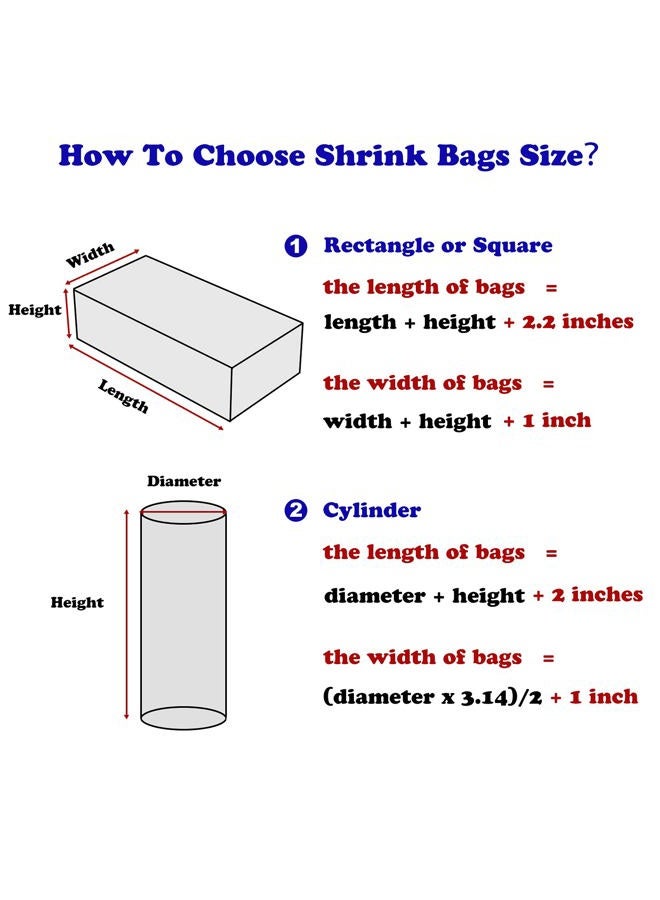 Morepack Shrink Wrap Bags,12x16 Inches 20Pcs PVC Clear Heat Seal Shrink Wrap for Book,Bath Bombs,Film DVD/CD,Gift,Candles,Shoes,Soap,Bottles,Crafts and DIY Crafts - Image 3