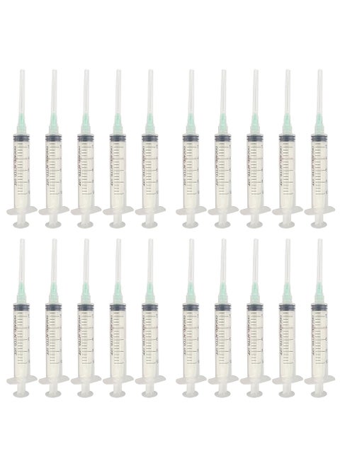 Pack of 50 Disposable Syringe 1ml With 26g x 1/2" Needle Leur Lock (0.45x13mm) | Non pyrogenic + Non Toxic