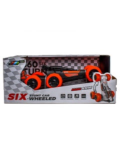 CubicFun Six Wheeled Stunt Car with Remote Control - F6  - Image 1