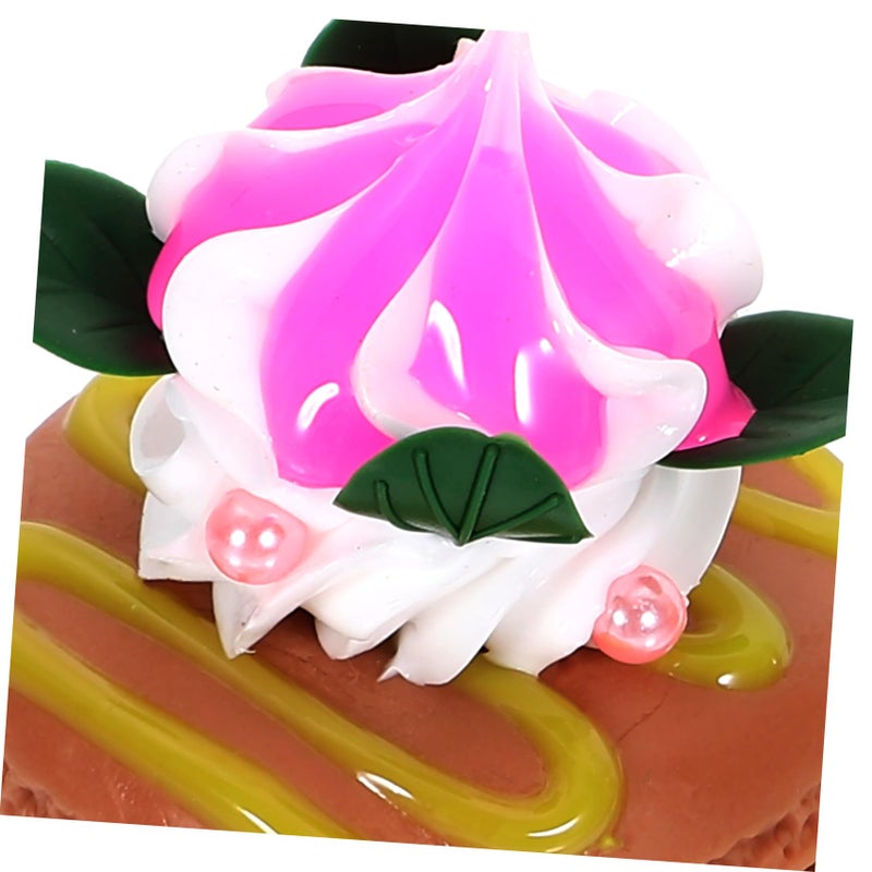 4Pcs Artificial Macaron Model Realistic Faux Dessert Photography Props Home Decor Afternoon Tea Display - Image 5