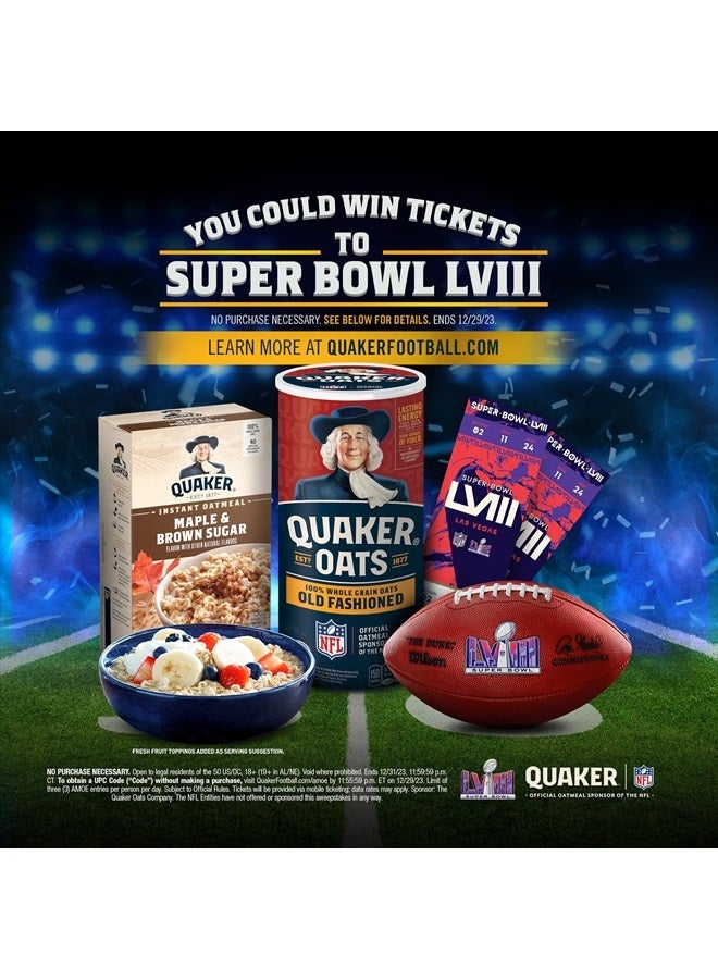 Quaker Instant Oatmeal, 4 Flavor Variety Pack, Individual Packets, 48 Count - Image 3