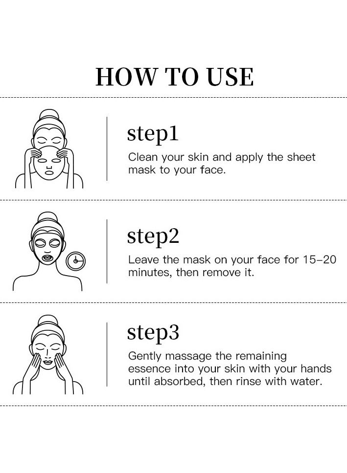 Kormesic Rice Wine Facial Mask JP 25ml-5 packs  - Brightening & Smoothing - Image 5