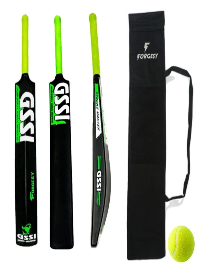 Forgesy Plastic Tennis Cricket Bat Full Size Bat (34” X 4.5” inch) for All Age Group - Image 4