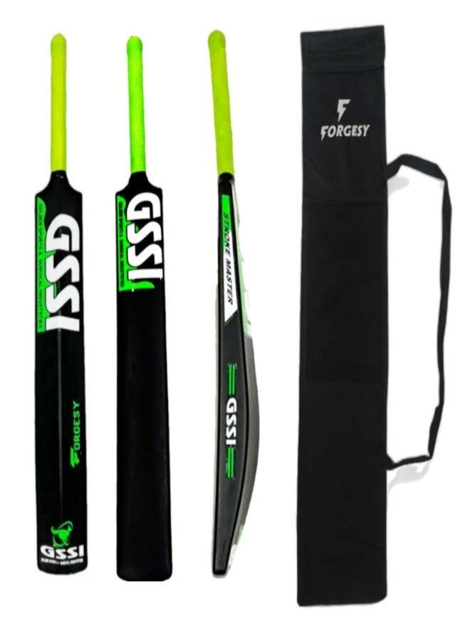 Forgesy Plastic Tennis Cricket Bat Full Size Bat (34” X 4.5” inch) for All Age Group - Image 1