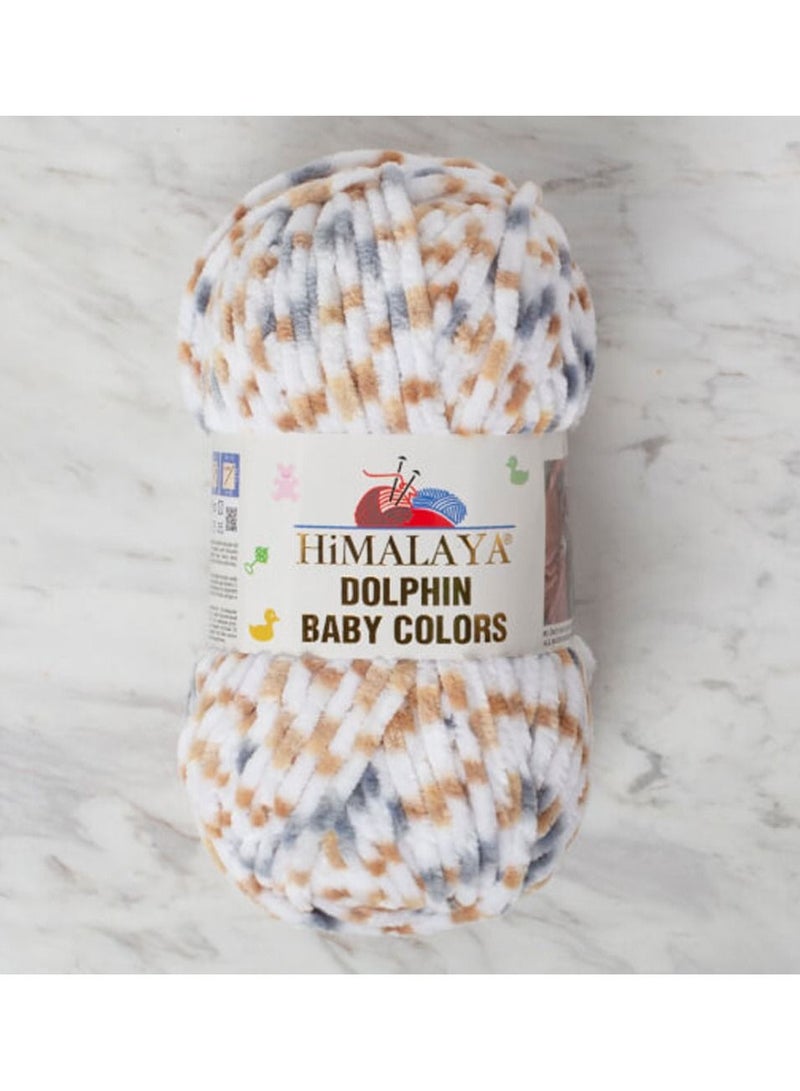 Himalaya Dolphin Baby Colors Polyester Yarn 80416