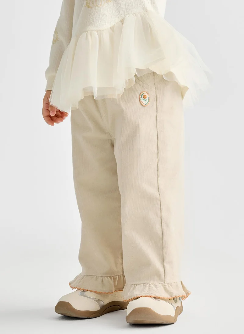 Balabala Toddler Girl Woven trousers