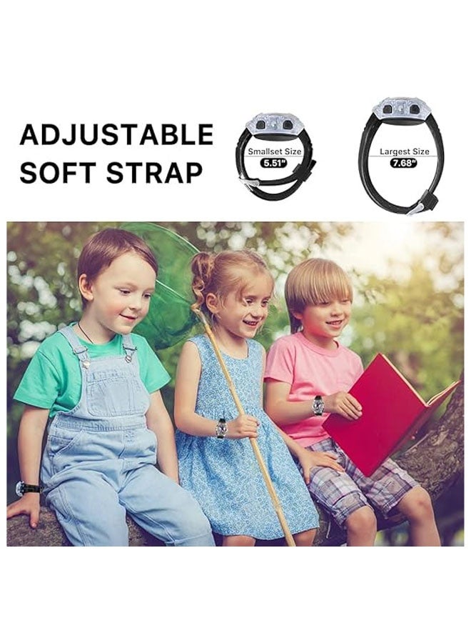 ساعة أطفال - ساعة أنالوج خارقة للأولاد والبنات، ساعة معصم بحزام قابل للتعديل ووقت تعلم مع وميض بثلاثة ألوان، هدية رائعة وغير مكلفة للأطفال الصغار والأولاد والبنات - Image 4