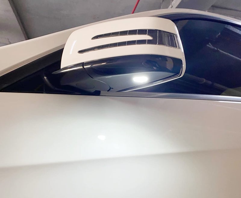 iJDMTOY White 18-SMD Full LED Under Mirror Puddle Lights Compatible With Mercedes W204 C-Class, W212 E-Class, W221 S-Class, C117 CLA-Class, C218 CLS-Class, etc (fit models w/o under mirror camera) - Image 5