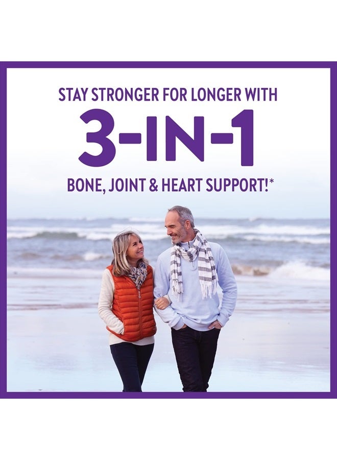 New Chapter Calcium Supplement - Bone Strength Organic Calcium with Magnesium, Vitamin D3+K2, 70+ Trace Minerals for Bone Health, Gluten Free, Easy to Swallow - 60 Slim Tablets - Image 2