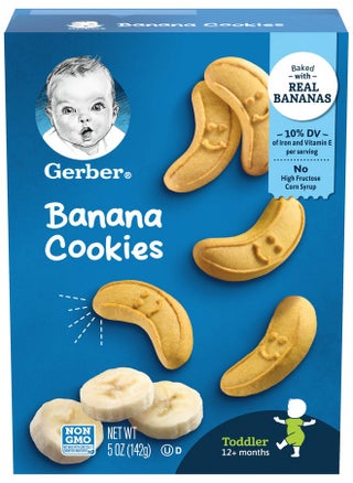 Gerber Toddler Cookies, Banana Cookies, Baked with Real Bananas, Non GMO Cookies for Toddlers, 5 Ounce Box (Pack of 5) - pzsku/ZBDAEF50181169FF1A41AZ/45/1747741293/af37fc78-4106-48a4-b310-cc8feaae7d76