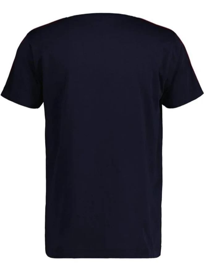 GANT Crew Neck Shoulder Tape T-Shirt