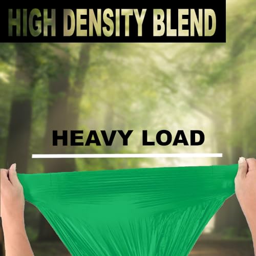 Ella Garbage Bags 19x21 Inches (Medium) 180 Bags 6 Rolls | Leak Proof & Tear Resistant Trash Bag for Kitchen Home & Commercial Use | Dustbin Bags For Dry & Wet Waste With Free Check Duster Cloth-Green - Image 2