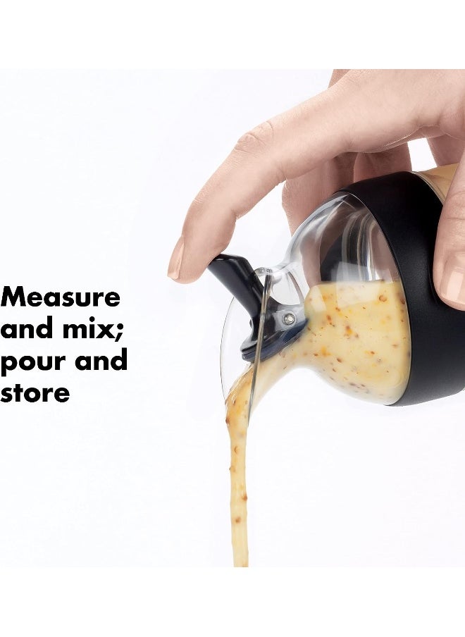 OXO Good Grips Salad Dressing Shaker Small Black 1268980Mlnyk 200 Ml  - Image 3