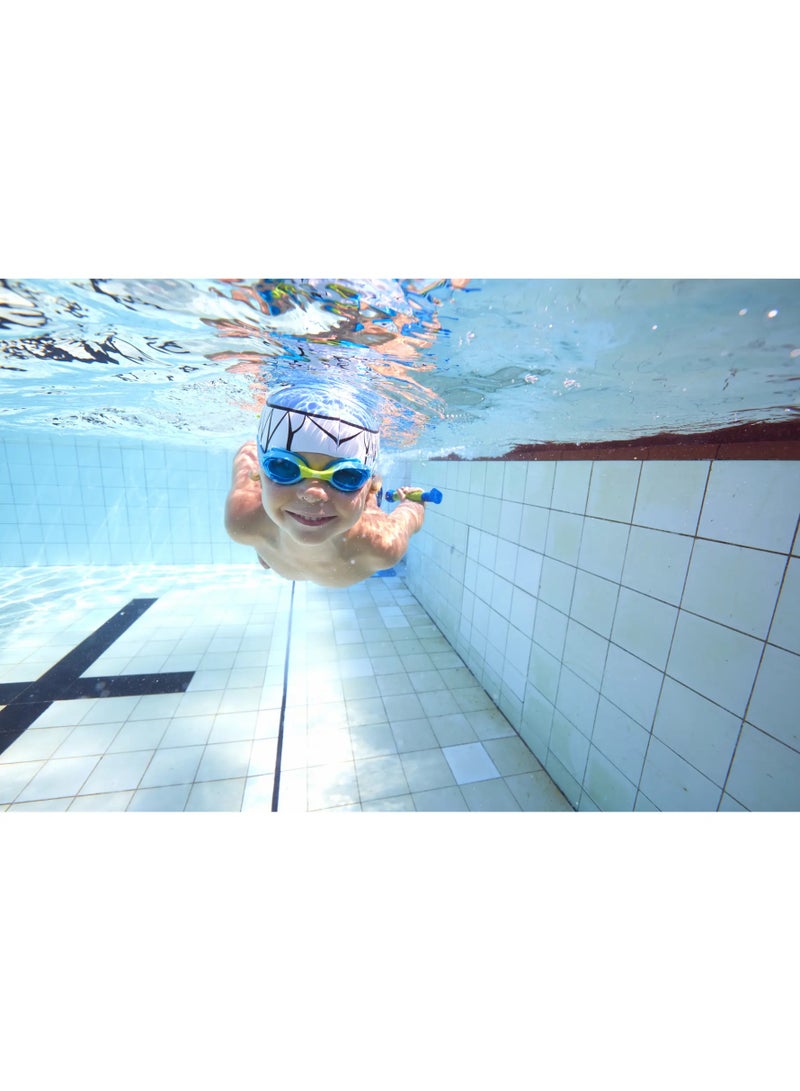 ZOGGS Little Twist Swimming Goggles With Anti-Fog And Uv Protection Blue Green & Tinted Blue Lens 0-6 Yrs - Image 4