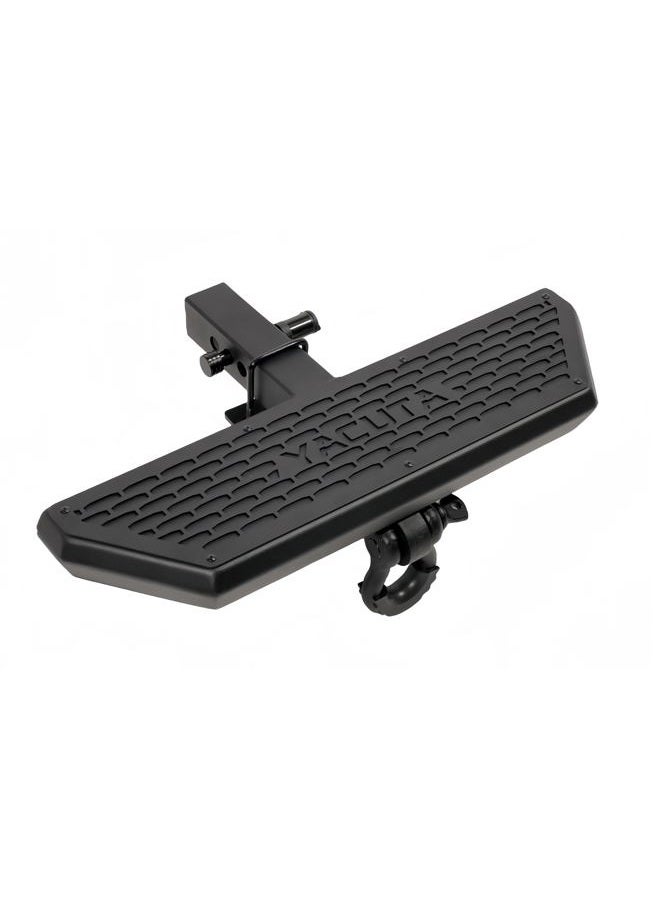YACUTA Tow Hook Hitch Step, Rear Truck Step for Pet Jump in and Out Pickup Truck, Trailer or SUV. Solid and Easy Install with Lock Pin Keys，Size ‎6.3 x 23.8 x 4.6 inch. - Image 1
