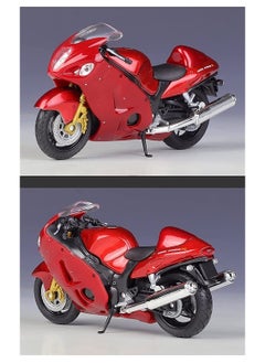 Y&D 1:18 Scale for Suzuki Hayabusa GSX-1300R, Die Cast Motorcycle Collection Model Kit Detailed Motorcycles Diecast Toy Enthusiasts (Color : White Foam Box)  - Image 5