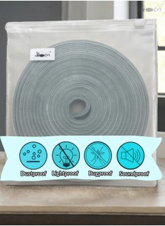 IKBEN Self Adhesive Seal Strip Foam Weather Stripping for Doors and Windows Soundproof Adhesive Foam Window Insulation Door Bottom Seal Silicone Self Adhesive Weather Stripping Soundproof Foam Tape - pzsku/ZBDAF6C6BB2FCCD9E090AZ/45/_/1736994530/11ce318a-d8e4-438c-bdc6-194573372821