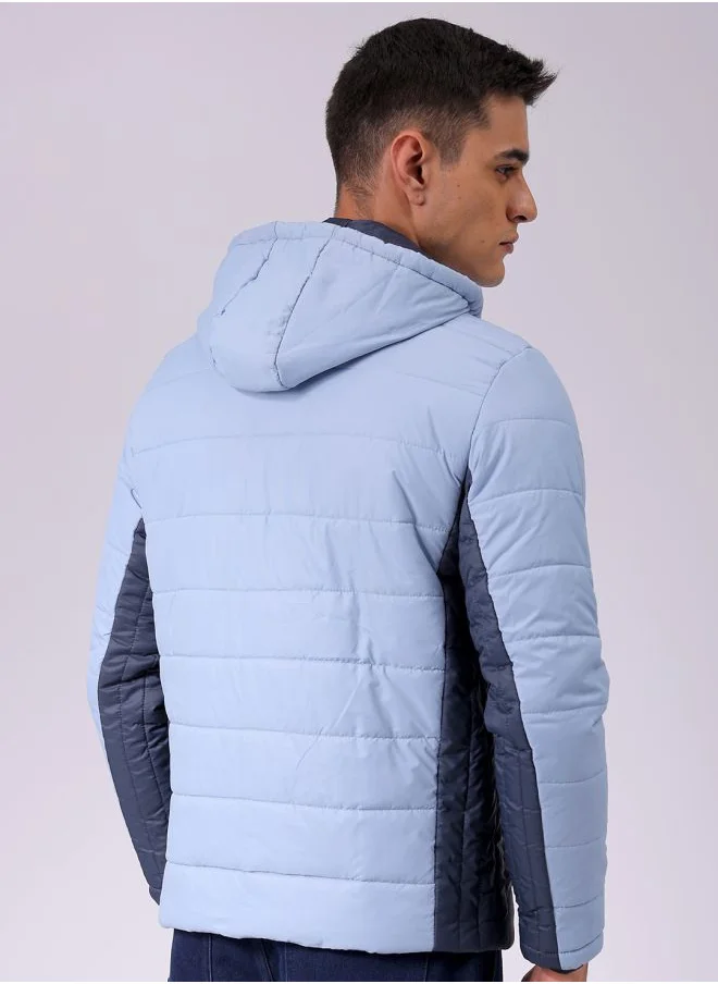 شركة المرآب الهندية Men Slim Fit Mix & Match Puffer Jackets