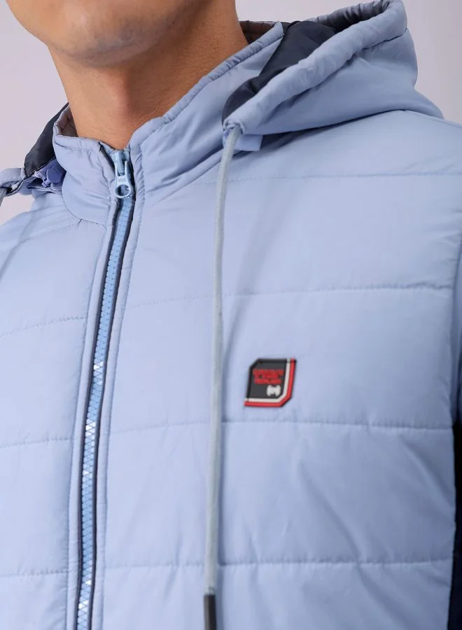 The Indian Garage Co Men Slim Fit Mix & Match Puffer Jackets