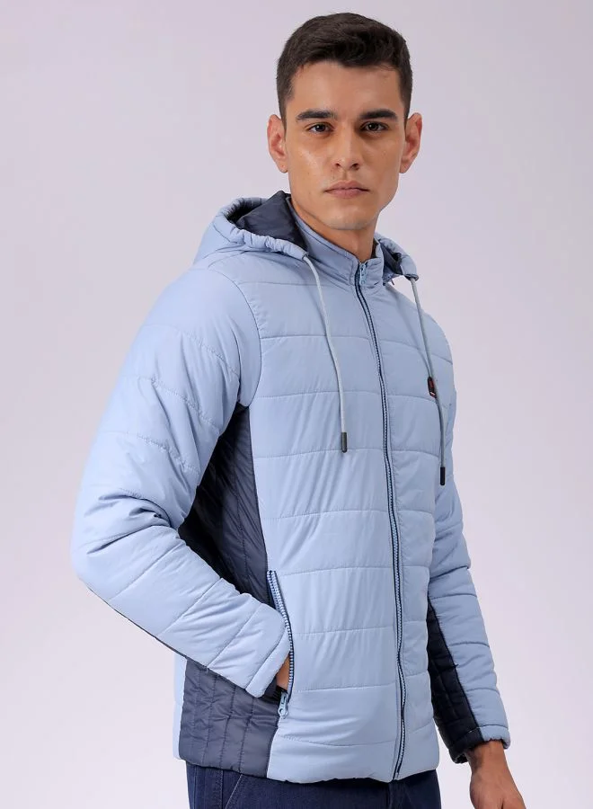 The Indian Garage Co Men Slim Fit Mix & Match Puffer Jackets