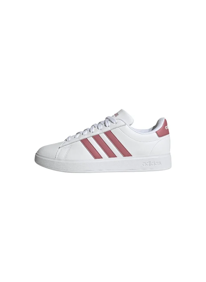 اديداس Adidas Grand Court 2.0 White Tennis Shoes For Women 4