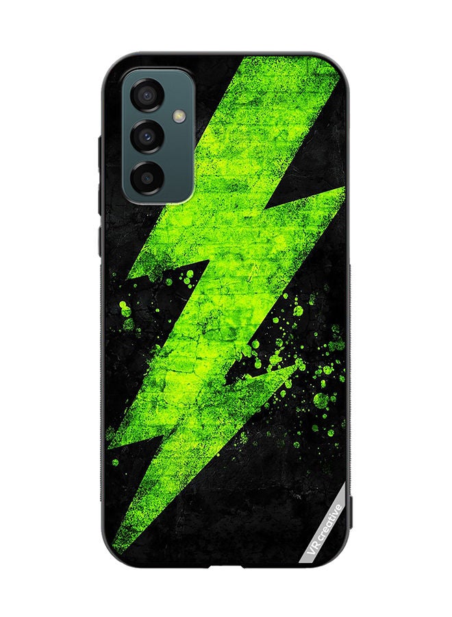 VR CREATIVE Protective Case Cover For Samsung Galaxy M23 Green Electricity Design Multicolour - Image 1