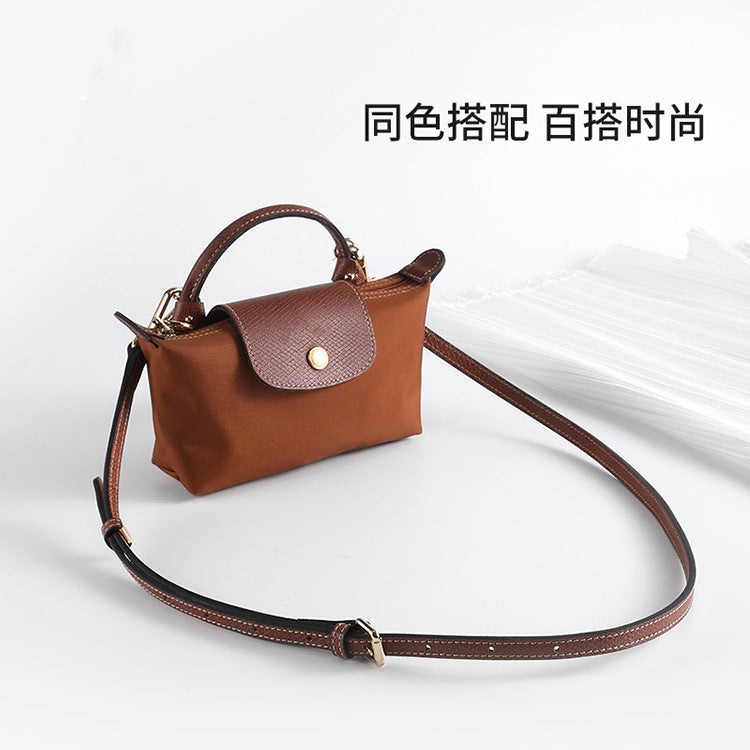Longxiang Mini Bag With Longxiang Bag Mini Dumpling Bag Shoulder Strap Non-Perforated Retrofit Underarm Strap - Image 4