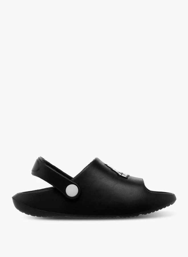 كابا Sandals With Backstrap- Logo Print