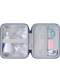 Aenllosi Hard Storage Case Compatible with Portable Nebulizer for Adults and Kids, Handheld Inhaler Carrying Case, Holder for Atomizer Machine & Medicine(Case Only)