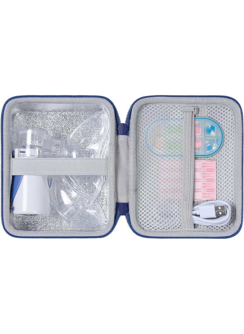 Aenllosi Aenllosi Hard Storage Case Compatible with Portable Nebulizer for Adults and Kids, Handheld Inhaler Carrying Case, Holder for Atomizer Machine & Medicine(Case Only) 