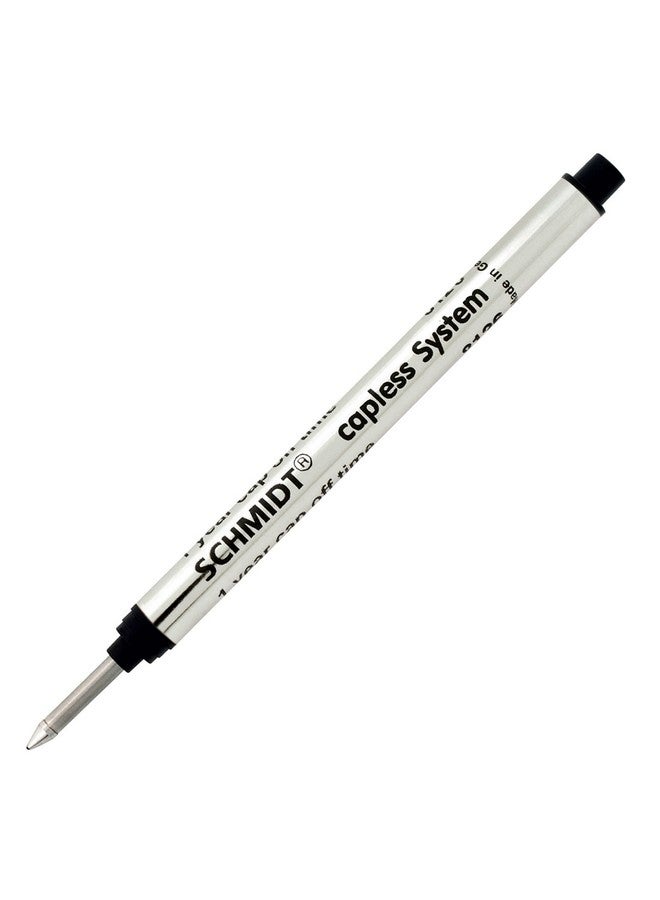 شميت 8126 قلم حبر جاف طويل بدون غطاء، برأس رفيع، 0.6 مم، أسود، عبوة من 2 عبوة (Sc58123) - Image 3